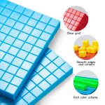 PHEANOO Maths Counting Cubes Manipulatives Place Value Teaching Aids Plastic Base Ten Blocks Set