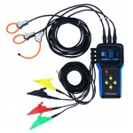 PHEANOO Handheld Data Logger MEATROL ME435 Electric Energy Meter Three Phase Rogowksi Coil Current Clamp kwh Meter