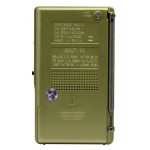 PHEANOO Mini Portable Multifunctional AM FM SW Radio Small Pocket Size Radio