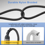 PHEANOO Hot Sale Products High Speed Transfer Type C Charging Usb 2.0 60W Fast Charger Data Cable